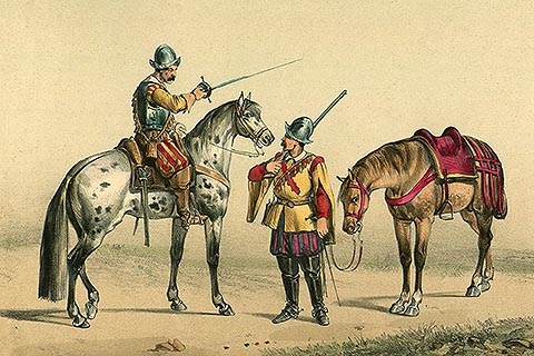 Испанская кавалерия, XVII век